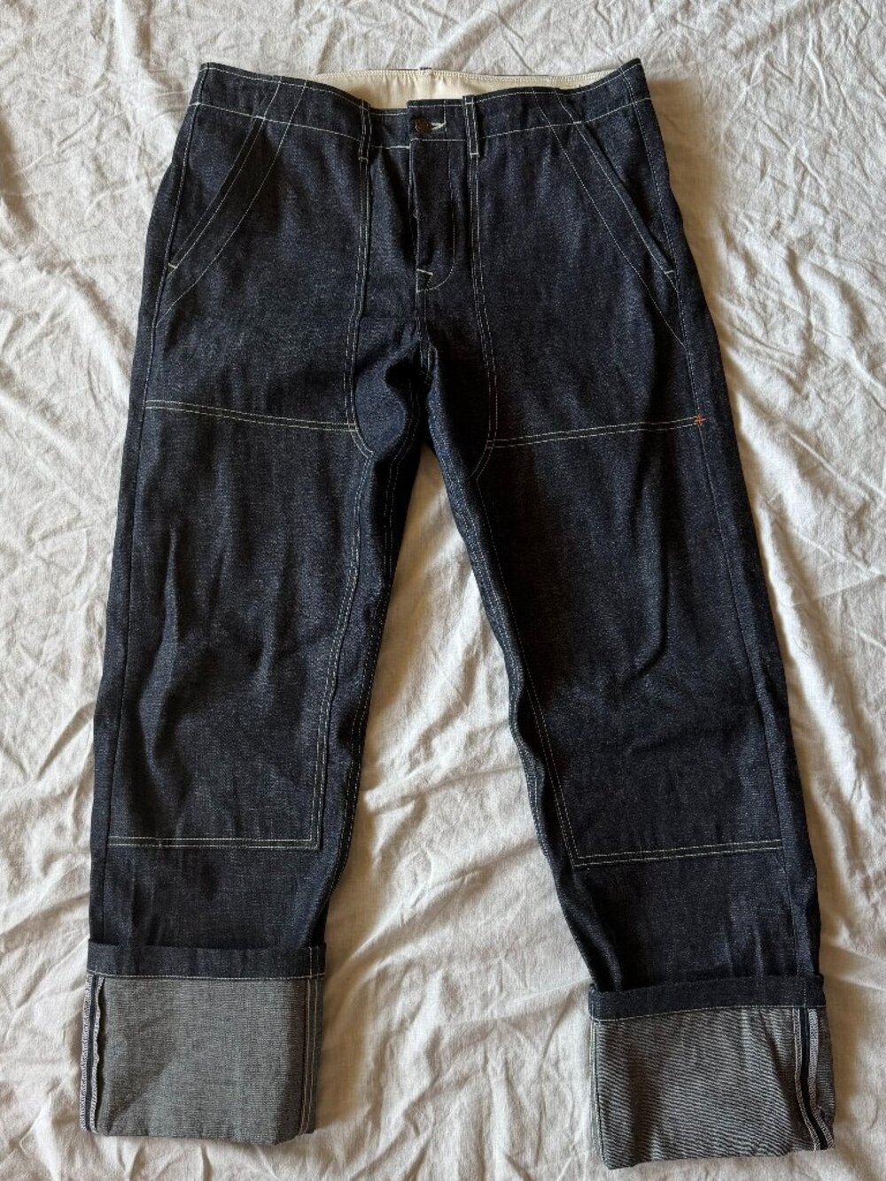 Imogene + Willie Hencye Indigo Rigid Workpant
